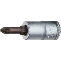 Gedore IKS 30 PZD 1 1640968 Kruiskop Pozidriv Schroevendraaierdop 10 mm 3/8 PZ 1 3/8 (10 mm)