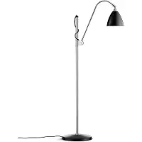 Gubi Bestlite BL3S vloerlamp zwart-chroom