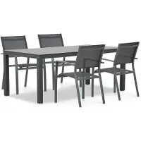 Lifestyle Garden Furniture Lifestyle Sella/Madras 180 cm dining tuinset 5-delig