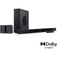 Teufel CINEBAR 11 Surround voor Dolby Atmos "4.1-Set" Soundbar Zwart