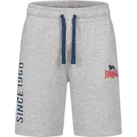 Lonsdale Sportbroek donkerblauw / grijs gemêleerd / rood