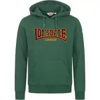 Lonsdale Sweatshirt 'Classic' donkergroen / oranje / zwart