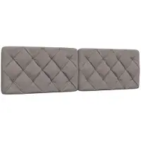vidaXL Hoofdbordkussen 180 cm stof taupe
