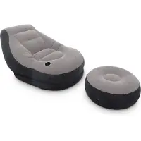 Intex 68564NP UltraLounge Zetel (l x b x h) 137 x 102 x 79 cm Grijs