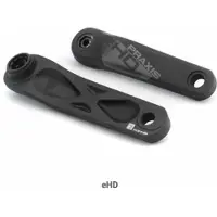 Praxis Paar Aluminium HD eCranks voor Bosch en Yamaha || Maat: 165