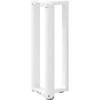 vidaXL Eettafelpoten 2 st T-vormig 70x35x(72-73) cm staal wit