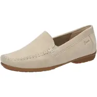 Sioux Instapper Cortizia-705-H Cocoa Taupe Suède Verwisselbaar Voetbed