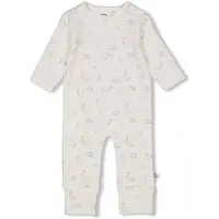 Feetje boxpak Dino offwhite/blauw/bruin Ecru Jongens Stretchkatoen Ronde hals - maat 50