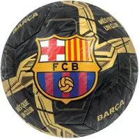 Super Merchant FC Barcelona Voetbal Lightning Black/Gold, 22cm