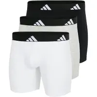 Adidas Lange onderbroek grijs / zwart / wit