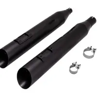 Vance + Hines Vance & Hines HD 17-25 Touring Blackslash 450 S/OS Black Slip-On Exhaust