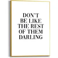 Reinders! Poster Don't be like the rest