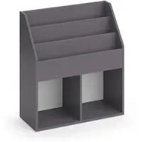 Vicco Luigi Boekenkast – 72 x 79 cm Grijs
