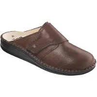 Finn Comfort Muiltjes 'Pantolette Herren 01515 088164 Echtleder in braun' bruin