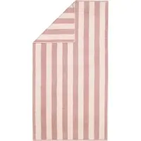 Cawö Douchelaken Pure Stripes Vintage Rose