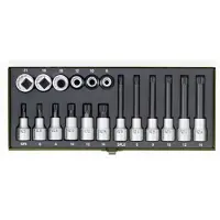Proxxon Industrial 23 296 Dopsleutel-bitinzetset 1/2 (12.5 mm) 18-delig