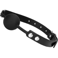 Ouch! Siliconen Ball Gag - Zwart