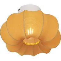QAZQA Japandi plafondlamp goud 27cm - Plu Asyesha