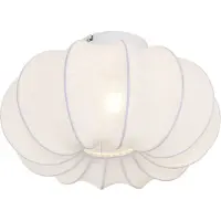 QAZQA Japandi plafondlamp wit 37cm - Plu Asyesha