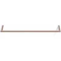 DECOR WALTHER Handdoekstang Mikado HTE45 Enkel Mat Koper PVD 45 cm
