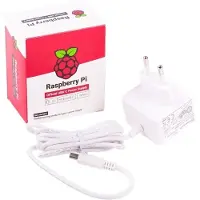 Raspberry Pi 15.3W USB-C Power Supply Wit