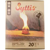 Syttis aanmaakblokjes rond, 20 stuks