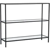 Skye Decor Dressoir Noud | glas zwart 100x85x30 cm dressoirs | NADUVI