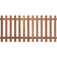 Tuindeco Tuinhek recht hardhout 90 cm
