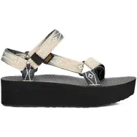 Teva Women Flatform Universal Sunscape Waterless Black Cream-Schoenmaat 37 (UK 4)