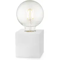 Home Sweet Home Dry 10 tafellamp vierkant - wit