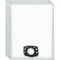 DParts 4x stofzuigerzakken geschikt voor Karcher WD4 MV4 - WD5 MV5 - WD6 MV6 premium series - nr. 2.863-006.0 - 28630060