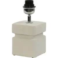 Light & Living Lampvoet 12,5x12,5x24,5 cm AMTA keramiek crème