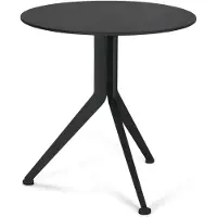 Spinder Design bijzettafel Daley High - zwart - Ø 38