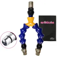 Eroticon Verlengstuk voor Sex machine - 52cm lang - 2 aansluitingen - 3XLR opzetstuk