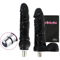 Eroticon Tyrone Package Bundel 2 donkere dildo's opzetstukken