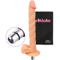 Eroticon Lange Dildo 31cm Lang &amp; 4cm Dik - 3XLR opzetstuk