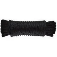 BREG Landvast - polyproylene - dubbel gevlochten - Zwart