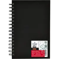 Canson Book Spiral-Bound Short Side One Schetsboek 27,9 x 21,6 cm 100 g Portrait