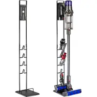 SQOON - Universele Stofzuiger Standaard voor o.a. Dyson V7, V8, V10, V11, V12, V15 | Ook geschikt voor andere merken zoals AEG, Rowenta, Samsung, Bosch, | Inclusief accessoires' houders