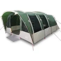 vidaXL Tunneltent 8-persoons waterdicht groen