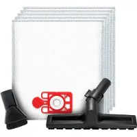 DParts 20x NVM-1CH stofzuigerzakken - 1x parketborstel - 1x plumeau - geschikt voor Numatic - past op elke Henry en Hetty stofzuiger - nr. 604015 Hepa-Flo