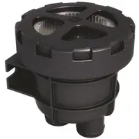 VETUS Aluminium 330 Cooling Water Filter With Cap Zwart 25 mm
