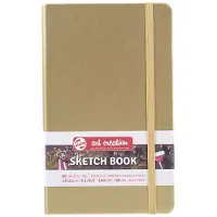 Talens Art Creation Schetsboek talens art creation goudgeel 13x21 cm | 5 stuks