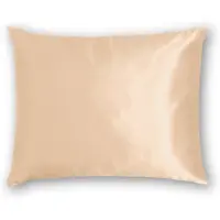 Silk Heaven Zijden kussensloop 80x80cm Donker Champagne Hotelsluiting 19 Momme - Kussensloop set - Luxe Silk Kussensloop 100% moerbei zijde - Zijde kussensloop - - 80x80cm / Hotelsluiting