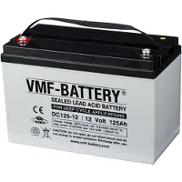 VMF DC125-12 AGM Deep Cycle accu (12V, 125 Ah, T11 terminal)