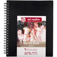 Talens Art Creation Schetsboek tac spiraalgebonden 21x28 110g | 5 stuks