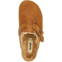 Scholl Klomp Women Fae New F Suede Sa Cognac-Schoenmaat 39