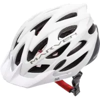 Meteor - Fietshelm - Marven L 58-61 cm - wit/grijs
