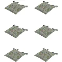 Madison - Zitkussen - Universeel - 6 stuks - 46 x 46 cm - Annabel - Tuin - Outdoor