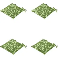 Madison - Zitkussen - Universeel - 4 stuks - 46 x 46 cm - Fergus Green - Tuin